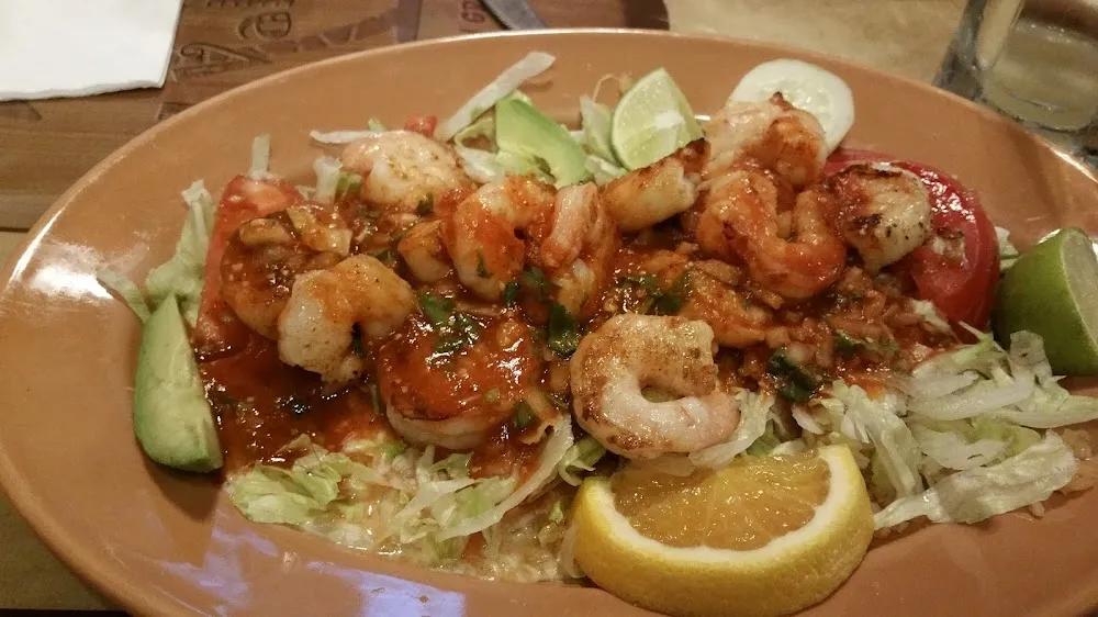 A La Mexicana with Shrimp