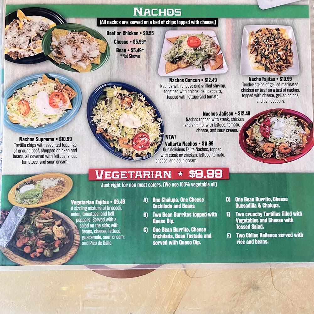 El Vallarta Menu image 1